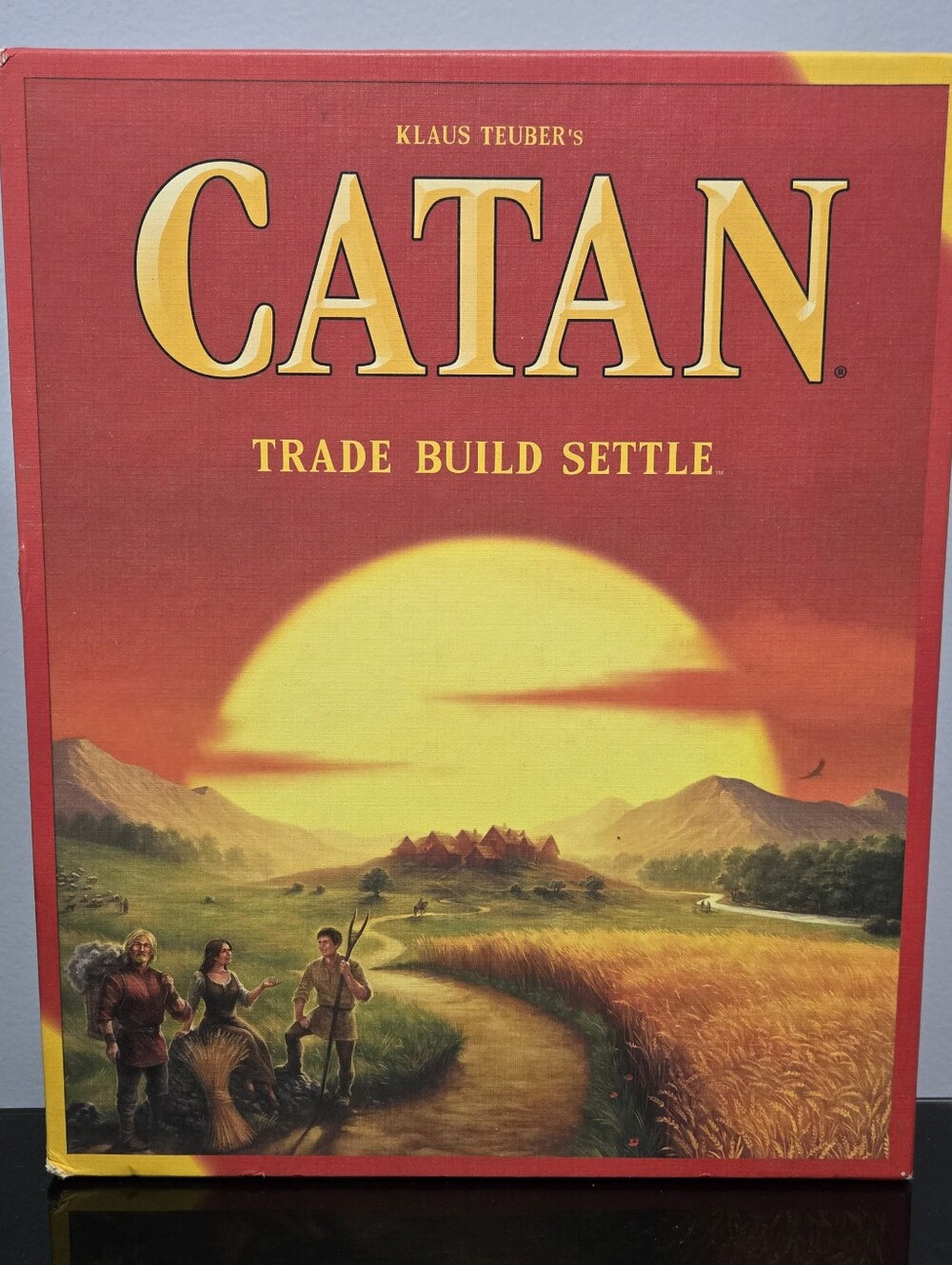 Catan Board Game Trade Build Settle
